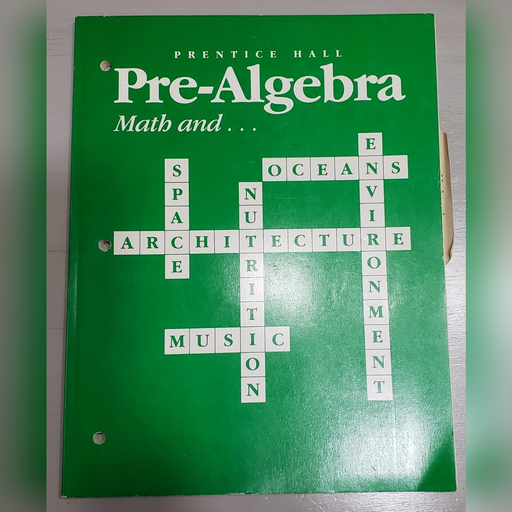 Prentice Hall Pre-Algebra Math and ...